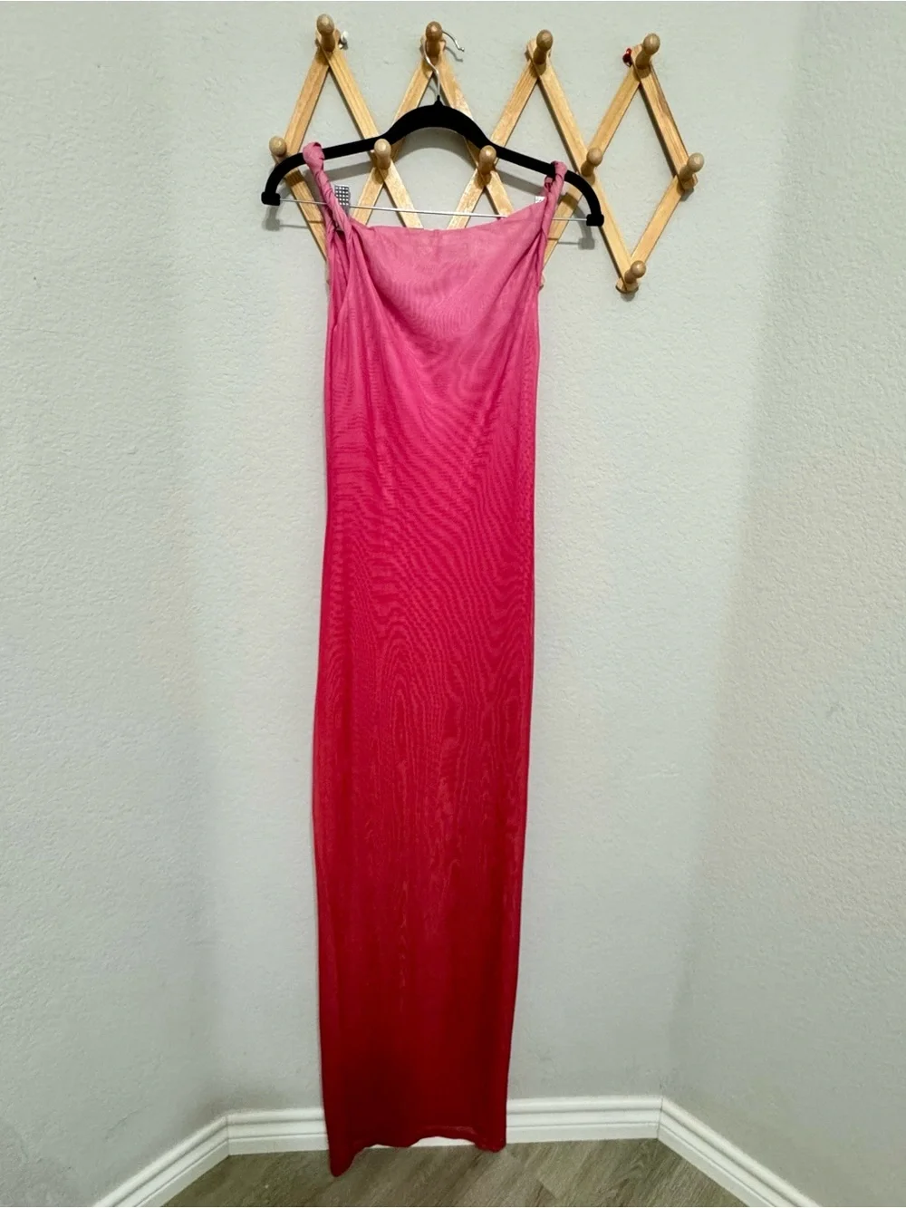 NWT! Hello Molly Palette at Night Pink Ombré Maxi Dress Size 4